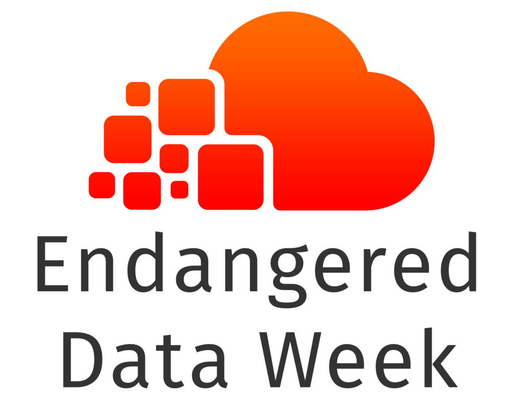 Endangered data week
